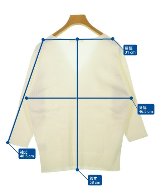 qualite（カリテ）ニット・セーター 白 サイズ:F レディース/2200629075252