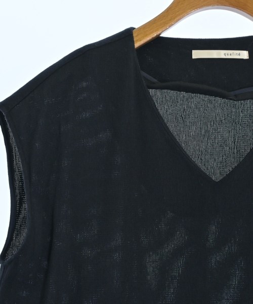 qualite（カリテ）ワンピース 紺 サイズ:1(S位) レディース/2200626759124