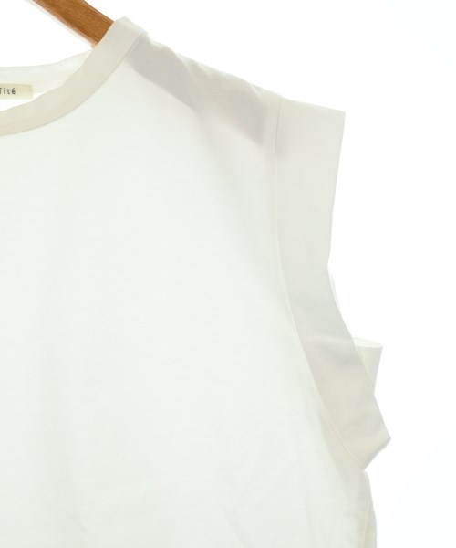 qualite（カリテ）ノースリーブ 白 サイズ:F レディース/2200610456060