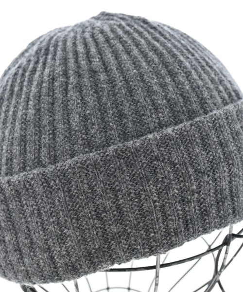 qualite（カリテ）ニットキャップ・ビーニー グレー サイズ:- レディース/2200626221607