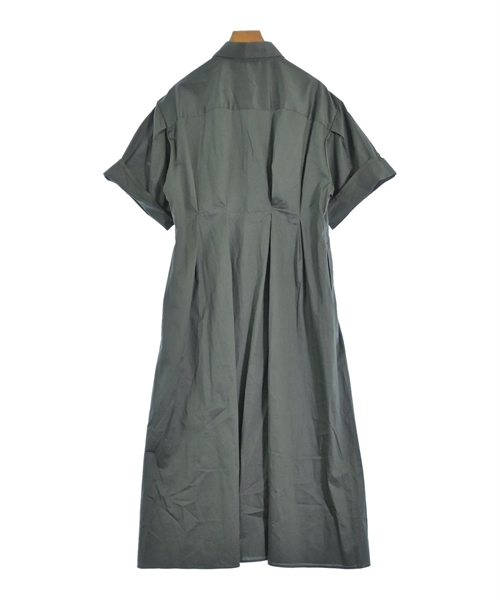 qualite（カリテ）シャツワンピース 緑 サイズ:38(M位) レディース/2200610485077