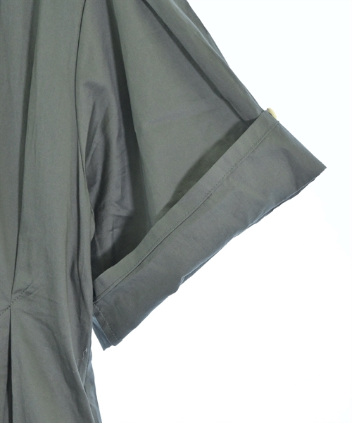 qualite（カリテ）シャツワンピース 緑 サイズ:38(M位) レディース/2200610485077