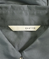qualite（カリテ）シャツワンピース 緑 サイズ:38(M位) レディース/2200610485077
