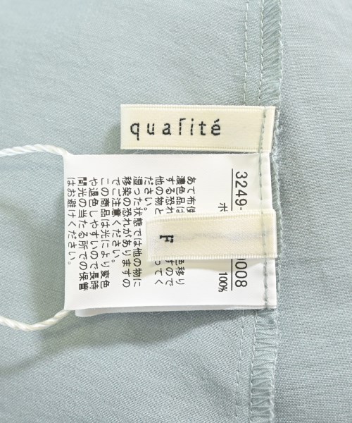 qualite（カリテ）ブラウス 緑 サイズ:F レディース/2200611452092