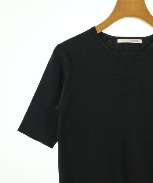 qualite（カリテ）ニット・セーター 黒 サイズ:38(M位) レディース/2200616235096