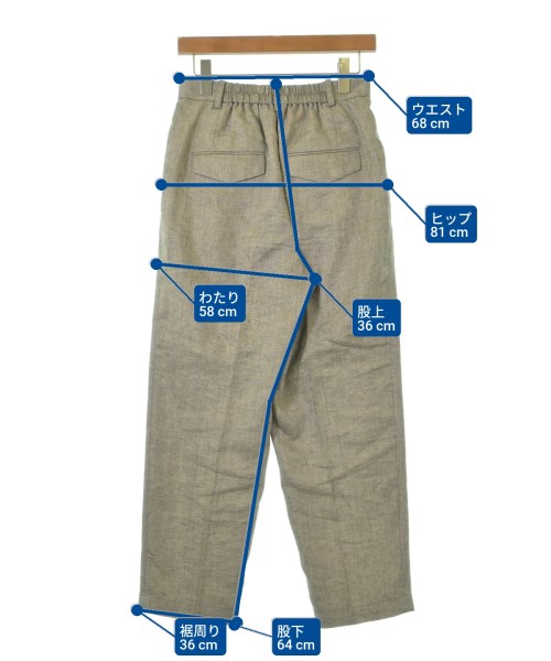 qualite（カリテ）スラックス グレー サイズ:38(M位) レディース/2200618799015