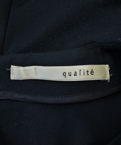 qualite（カリテ）ワンピース 紺 サイズ:38(M位) レディース/2200602779078