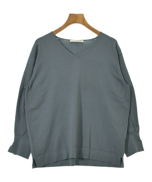 qualite(カリテ)ニット・セーター 青 サイズ:F/2200673359025