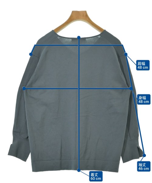 qualite（カリテ）ニット・セーター 青 サイズ:F レディース/2200673359025