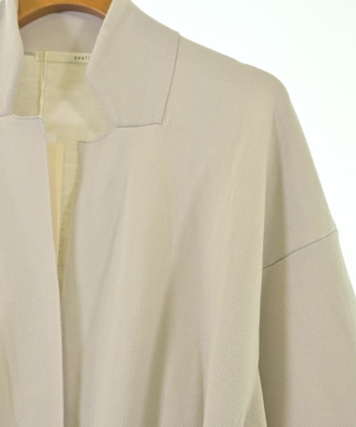 qualite（カリテ）カジュアルジャケット グレー サイズ:38(M位) レディース/2200675548014