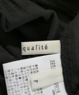 qualite（カリテ）ブラウス 黒 サイズ:F レディース/2200676383010