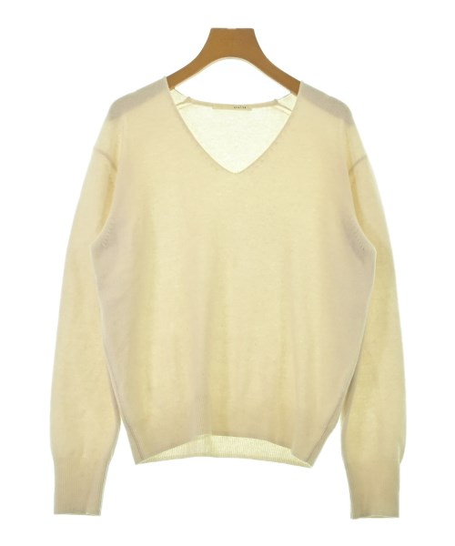 qualite(カリテ)ニット・セーター 白 サイズ:F/2200673641021