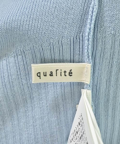 qualite（カリテ）ニット・セーター 青 サイズ:F レディース/2200687585038