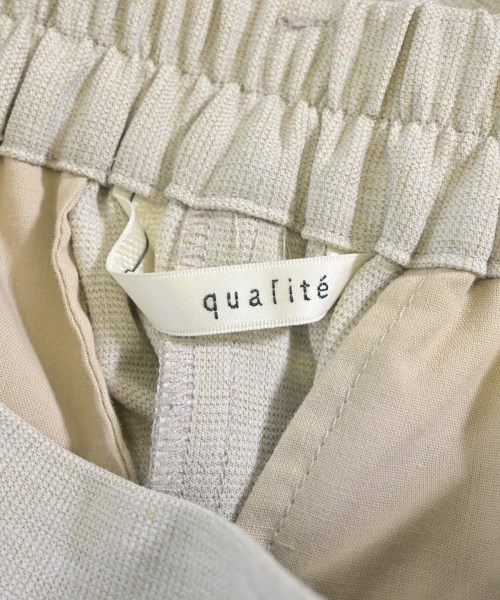 qualite（カリテ）スラックス 白 サイズ:36(S位) レディース/2200697948014