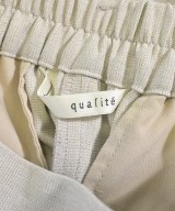 qualite（カリテ）スラックス 白 サイズ:36(S位) レディース/2200697948014