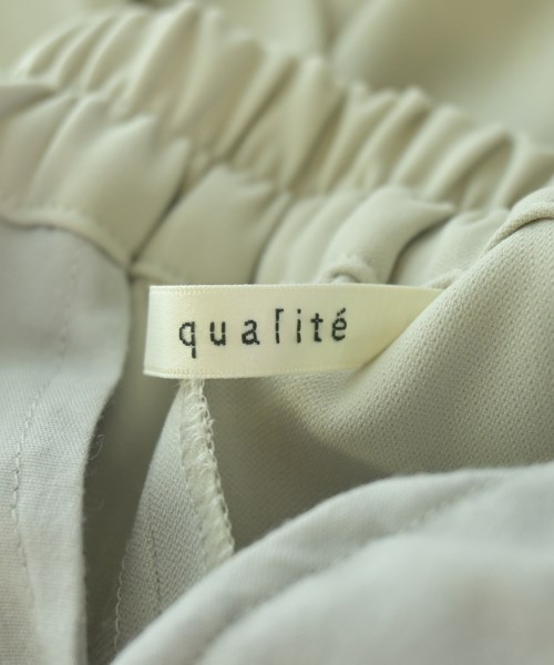 qualite（カリテ）スラックス グレー サイズ:38(M位) レディース/2200693006220