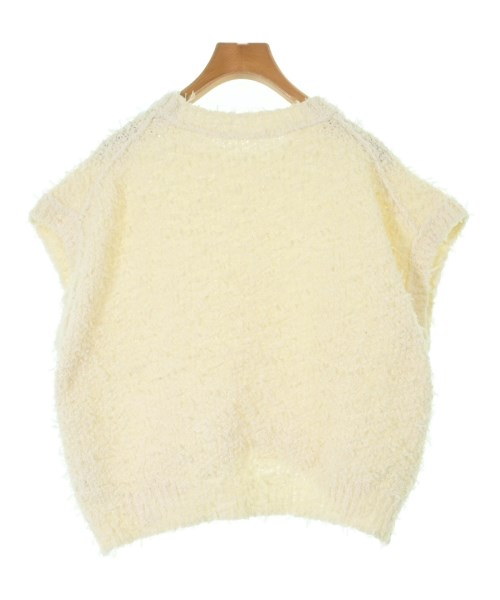 qualite（カリテ）ベスト/ノースリーブ 白 サイズ:F レディース/2200649393220