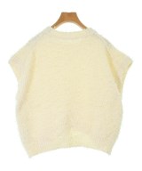 qualite（カリテ）ベスト/ノースリーブ 白 サイズ:F レディース/2200649393220