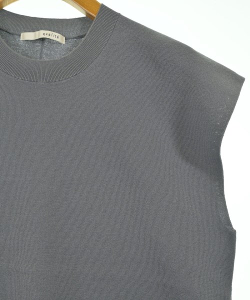 qualite（カリテ）ニット・セーター 青 サイズ:F レディース/2200649393282
