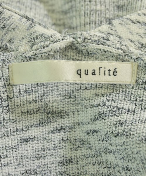 qualite（カリテ）ベスト 白 サイズ:F レディース/2200649393299