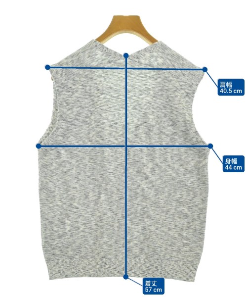 qualite（カリテ）ベスト 白 サイズ:F レディース/2200649393299