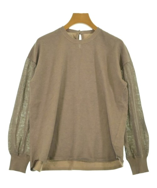 qualite(カリテ)ニット・セーター 茶 サイズ:F/2200649393305