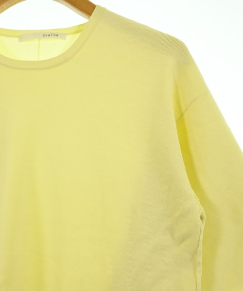 qualite（カリテ）ニット・セーター 黄 サイズ:F レディース/2200649393329