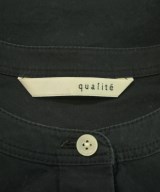 qualite（カリテ）ブラウス 黒 サイズ:F レディース/2200649393367