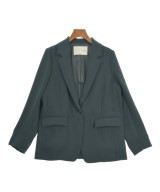 qualite（カリテ）テーラードジャケット グレー サイズ:36(S位) レディース/2200656513017