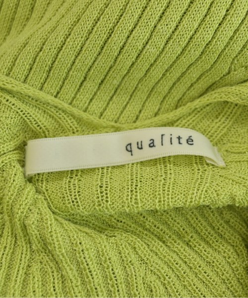 qualite（カリテ）ニット・セーター 緑 サイズ:F レディース/2200653765143