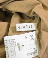 qualite（カリテ）Tシャツ・カットソー ベージュ サイズ:F レディース/2200657143077