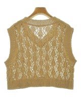 qualite（カリテ）ニット・セーター ベージュ サイズ:F レディース/2200658371059