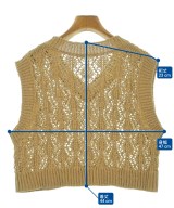 qualite（カリテ）ニット・セーター ベージュ サイズ:F レディース/2200658371059