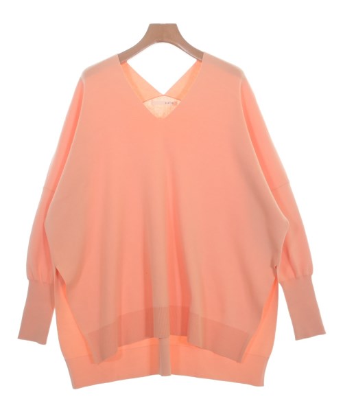 qualite(カリテ)ニット・セーター オレンジ サイズ:F/2200660773070