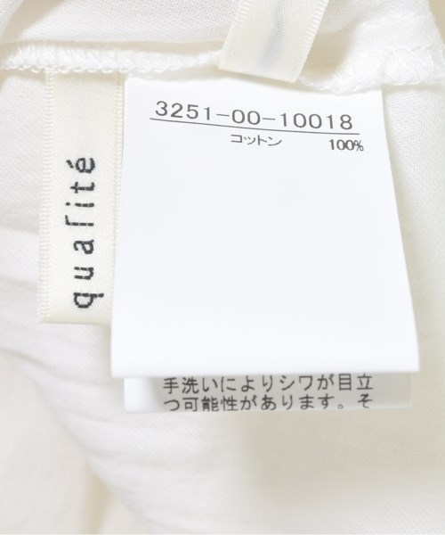 qualite（カリテ）ワンピース 白 サイズ:F レディース/2200712125024
