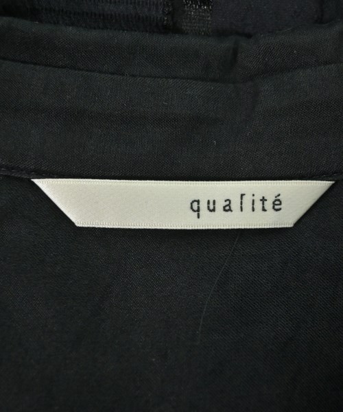 qualite（カリテ）カジュアルシャツ 黒 サイズ:F レディース/2200712960106