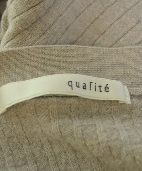 qualite（カリテ）カーディガン グレー サイズ:F レディース/2200640014063