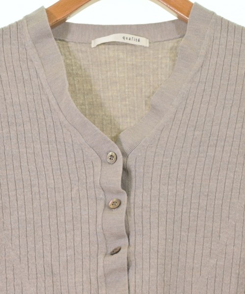 qualite（カリテ）カーディガン グレー サイズ:F レディース/2200640014063