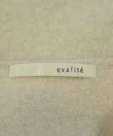 qualite（カリテ）ニット・セーター ベージュ サイズ:36(S位) レディース/2200645992069