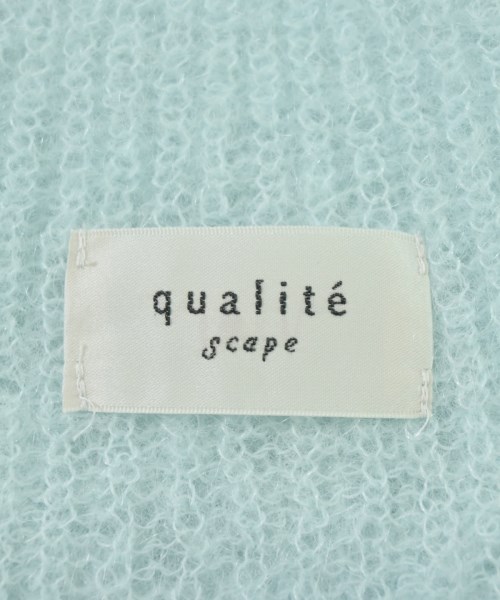 qualite（カリテ）ニット・セーター 青 サイズ:F レディース/2200699636018