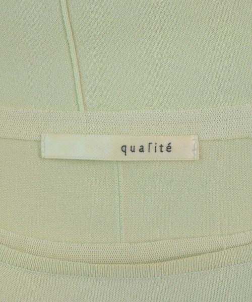 qualite（カリテ）Tシャツ・カットソー 緑 サイズ:F レディース/2200698088337