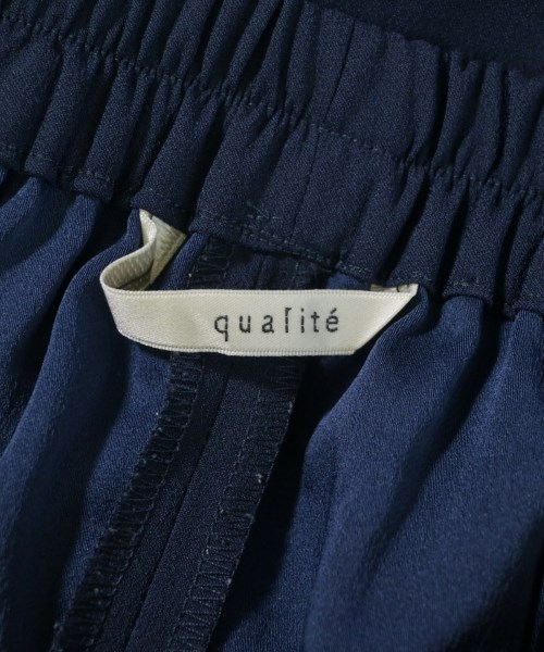 qualite（カリテ）スラックス 紺 サイズ:38(M位) レディース/2200702945038