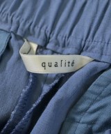 qualite（カリテ）スラックス 青 サイズ:38(M位) レディース/2200702945106