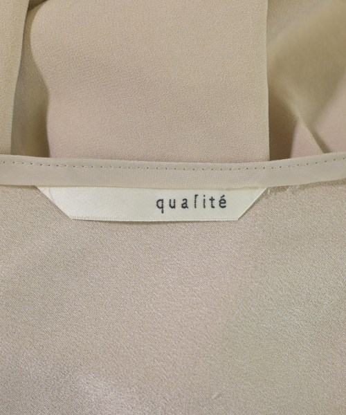 qualite（カリテ）ブラウス ベージュ サイズ:38(M位) レディース/2200702945168