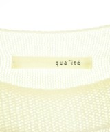 qualite（カリテ）ニット・セーター 白 サイズ:F レディース/2200702945311