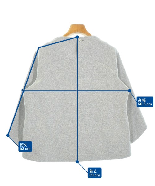 qualite（カリテ）Tシャツ・カットソー グレー サイズ:F レディース/2200660453033