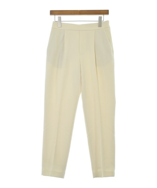 qualite(カリテ)スラックス 白 サイズ:38(M位)/2200663142095