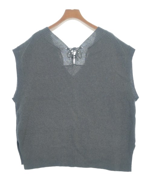 qualite（カリテ）ベスト グレー サイズ:F レディース/2200665047022