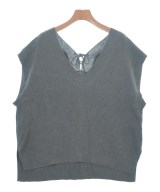 qualite（カリテ）ベスト グレー サイズ:F レディース/2200665047022