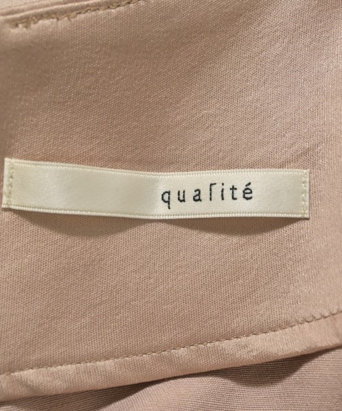 qualite（カリテ）ワンピース ベージュ サイズ:F レディース/2200665047039